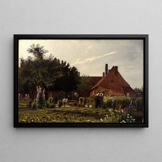 Kristian Zahrtmann - Grandmothers Garden.webp