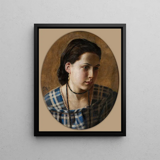 Kristian Zahrtmann - Portrait of Vilhemine Erichsen.webp