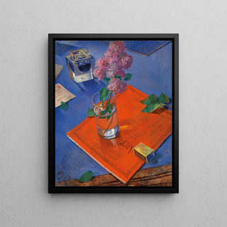 Kuzma PetrovVodkin - Still life with lilac.webp