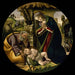 L'Adoration de l'Enfant Christ - Sandro Botticelli — vy av konstverket