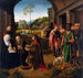 L'Adoration des Mages - Atelier de Gerard David — vy av konstverket