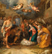 L'Adoration des bergers - Pieter van Lint — vy av konstverket