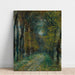 Reproduktion av målningen Längd: 80 cm, Höjd: 60 cm, Konsttryck av L'Allée Couverte - Pierre-Auguste Renoir