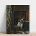 Reproduktion av målningen L'Allégorie de la Foi - Johannes Vermeer