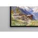 Reproduktion av målningen L'Alpe Barneuza (Valais) - Edward Theodore Compton