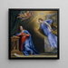 L'Annonciation - Philippe de Champaigne — inramlat konstverk på väggen