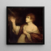 L'Appel de Samuel - Sir Joshua Reynolds — inramlat konstverk på väggen