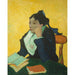 Reproduktion av målningen L'Arlésienne-målning; Madame Joseph-Michel Ginoux (Marie Julien, 1848-1911) - Vincent van Gogh