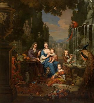 Michiel Van Musscher - The Artist and his Family.webp