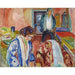 Reproduktion av målningen L'artisten och hans modell - Edvard Munch