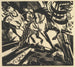 L'École d'équitation - Franz Marc — vy av konstverket