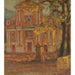 Reproduktion av målningen L'Église, Dolceacqua - Henri Le Sidaner