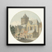 L'Église Saint-Jacques à Utrecht - Johannes Huibert Prins — väggpresentation av konstverket