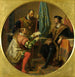 målning L'Empereur Charles V och kung François Ier i Pavie 1525 - Karl von Blaas — vy av konstverket