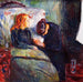 L'Enfant malade - Edvard Munch — vy av konstverket