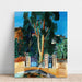 Reproduktion av målningen L'Eucalyptus - Raoul Dufy