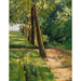 Reproduktion av målningen Längd: 60 cm, Höjd: 50 cm, Material: Olja på duk, Ursprung: Tyskland, År: 1910, Konsttryck av Max Liebermann, "L'allée de bouleaux du Wannseegarten vers l'est"