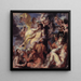L'apothéose d'Énée - Jacob Jordaens — inramlat konstverk på väggen