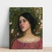 Reproduktion av målningen Längd: 60 cm, Höjd: 80 cm, Konsttryck av L'écrin de roses - John William Waterhouse