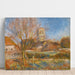 Reproduktion av målningen Längd: 81 cm, Höjd: 65 cm, olja på duk, 1888, Pierre-Auguste Renoir, Konsttryck av L'église à Essoyes