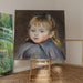 Reproduktion av målningen Liten barn med huva - Pierre-Auguste Renoir