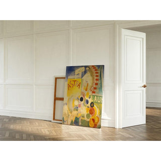 L'équipe de Cardiff - Robert Delaunay | Reproduction Tableau Décoration murale affiche copie
