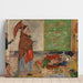 Reproduktion av målningen L förvåning av musen med mask - James Ensor