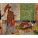 Reproduktion av målningen L förvåning av musen med mask - James Ensor