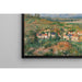 Reproduktion av målningen L'hermitage en été, Pontoise - Camille Pissarro