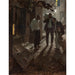Reproduktion av målningen L'homme au carrefour - Dean Cornwell