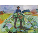 Reproduktion av målningen L'homme dans le champ de choux - Edvard Munch