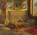 L'intérieur de l'atelier de l'artiste - Viktor Kiss — vy av konstverket