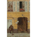 Reproduktion av målningen L'orgue de Barbarie eller Le joueur d'orgue - Pierre Bonnard