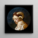 La Bacchante - Jean-Léon Gérôme — inramlat konstverk på väggen