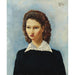 Reproduktion av målningen La Belle Brésilienne - Moïse Kisling