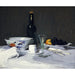 Reproduktion av målningen La Bouteille noire - Samuel John Peploe