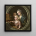 La Camera Obscura - Charles Amédée Philippe Van Loo — väggpresentation av konstverket