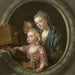 La Camera Obscura - Charles Amédée Philippe Van Loo — visat i en interiör