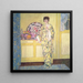 La Chambre Jaune - Frederick Carl Frieseke — inramlat konstverk på väggen