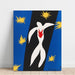 Reproduktion av målningen La Chute d’Icare - Henri Matisse