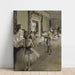 Reproduktion av målningen La Classe de danse - Edgar Degas