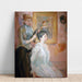 Reproduktion av målningen La Coiffure - Berthe Morisot