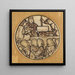 La Construction du Temple - Sir Edward Coley Burne-Jones — väggpresentation av konstverket