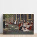 Reproduktion av målningen La Cour de l’orphelinat à Amsterdam - Max Liebermann