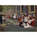Reproduktion av målningen La Cour de l’orphelinat à Amsterdam - Max Liebermann