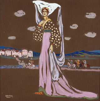La Dame de Nuit - Wassily Kandinsky