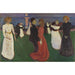 Reproduktion av målningen La Danse de la vie - Edvard Munch