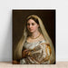 Reproduktion av målningen La Donna velata - Raphael