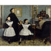 Reproduktion av målningen La Famille Bellelli - Edgar Degas