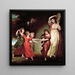La Famille Gower, Les Enfants de Granville, 2e Comte Gower - George Romney — inramlat konstverk på väggen